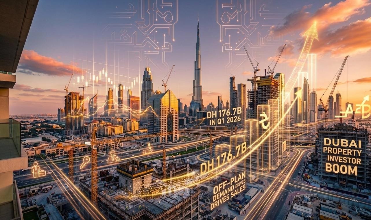 Dubai smashes Dh176b Q1 sales record led by off-plan investor frenzy